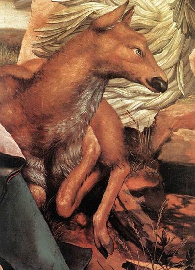 Sts Paul and Anthony in the Desert, Matthias Grunewald